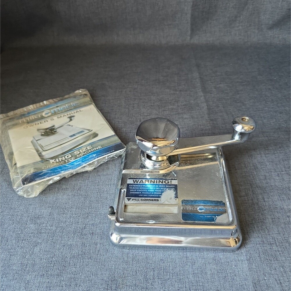 Mikromatic King Size Cigarette Machine Made by Top-O-Matic